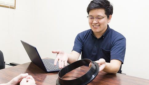 信栄ゴム工業ができることの写真